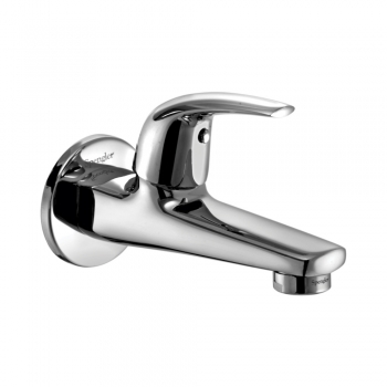 Bib Cock Long Body with Wall Flange