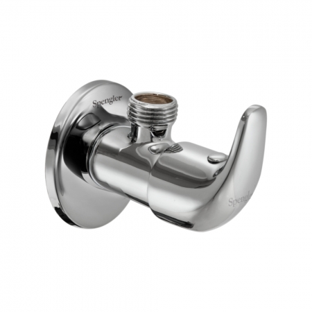 Angle Cock with Wall Flange