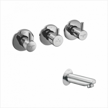 Concealed Wall Mixer, One Piece